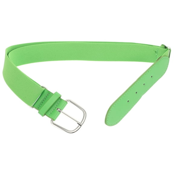 LULULION Boys Dress Belt With Adjustable Waistband Made Of Polyester In Light Green 1Pcs