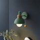 thumbnail image 5 of 2X LáMpara de Pared LED con Interruptor Aplique de Madera Luces IluminacióN Interior DecoracióN del Hogar Mesita de Noche Dormitorio Sala de Estar con Bombilla B, 5 of 5