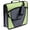 Green Lime, variant on Case-it The Mighty Zip Tab Zipper Binder - 3 Inch O-Rings - 5 Color Tab Expanding File Folder - Multiple Pockets - 600 Sheet Capacity - Comes with Shoulder Strap - Wave D-146-P