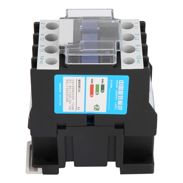 Contactor de CA, CJX2-1810 Contactor de montaje en riel Contactor de CA industrial Contactor eléctrico Funcionamiento suave