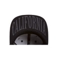 thumbnail image 4 of Top Headwear California Republic Laser-Cut Bear Emblem Snapback - Black/White, 4 of 4
