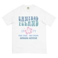 thumbnail image 5 of Premium Ringspun Sanibel Island Hibiscus Vintage Endless Summer Coconut Girl T-Shirt 1974, 5 of 5