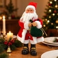 Arghm Animated Dancing Santa Figurine with Music - Festive Christmas ...