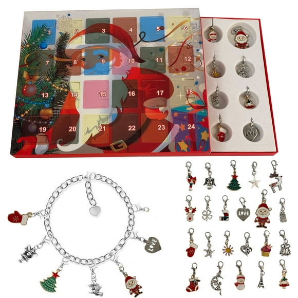TIMIFIS Christmas Decorations Christmas Ornaments Advent Calendar 2020 Christmas Countdown Calendar - Christmas Themed DIY Charm
