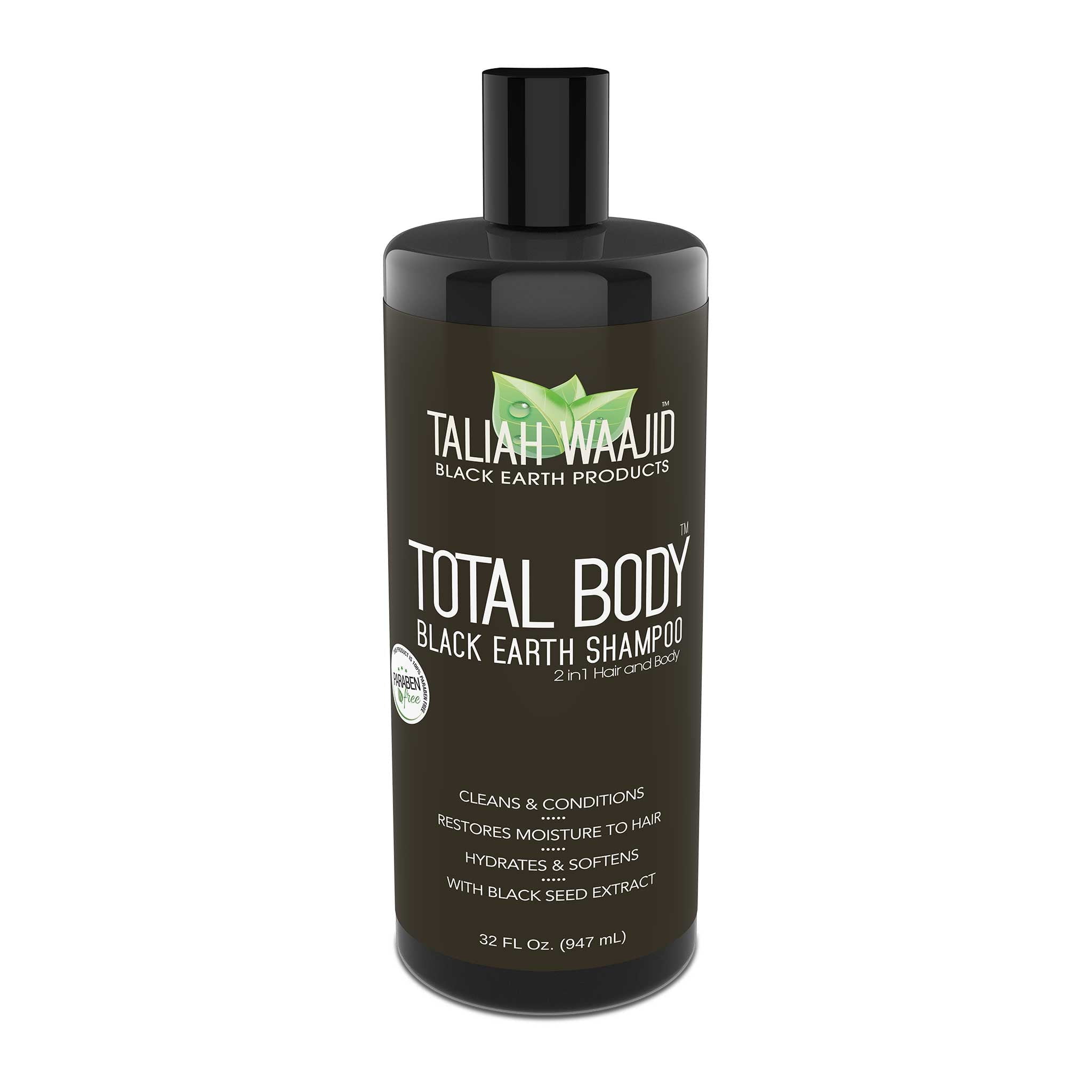 Taliah Waajid Black Earth Products Total Body Black Earth Shampoo 32oz (V084)