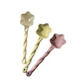 thumbnail image 3 of Cucharas de cerámica para cena para mujeres y niñas, 3 uds., para café, crema, yogur, cereales, cucharas de sopa de colores esmaltadas, cucharas de, 3 of 8