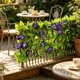 thumbnail image 5 of Artificial Hedge Fence Expandable Faux Leaf Screen Panel Decorative Wall For Balcony, 5 of 7