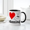 thumbnail image 6 of CafePress - I Heart Gardening Mug - 11 oz Ceramic Mug - Novelty Coffee Tea Cup, 6 of 6