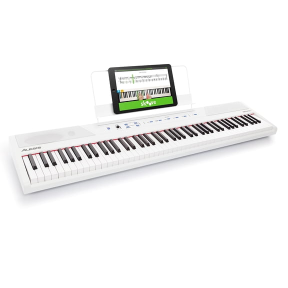 Teclado de piano digital Alesis Recital de 88 teclas con altavoz de 2 x 20 W