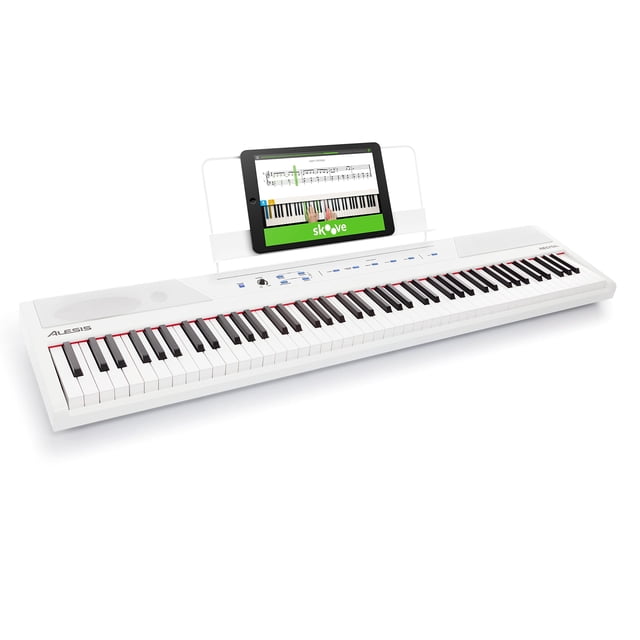 Teclado de piano digital Alesis Recital de 88 teclas con altavoz de 2 x 20 W