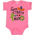 thumbnail image 3 of Inktastic Happy Cinco De Mayo- Sombrero, Cactus, Flowers Boys or Girls Baby Bodysuit, 3 of 5