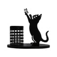 thumbnail image 2 of Stylish Cat Shaped Desk Organizer Pencil Holder Cute Animal Pen Cup For School And Home, 2 of 5