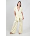 thumbnail image 1 of Conjunto asimetrico con botones Roman Fashion /Juvenil, 776 (Amarillo) amarillo M, 1 of 5