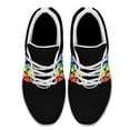 thumbnail image 2 of Unisex Fashion Rainbow Shoes, LGBT Sneakers for Men Women, Lightweight Breathable Running Walking Shoes White Size 12, 2 of 7