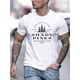 thumbnail image 1 of Camiseta informal de manga corta con cuello redondo para hombre - Estampado de Shady Pines Retirement Home. Ideal para el verano y el tiempo libre., 1 of 5