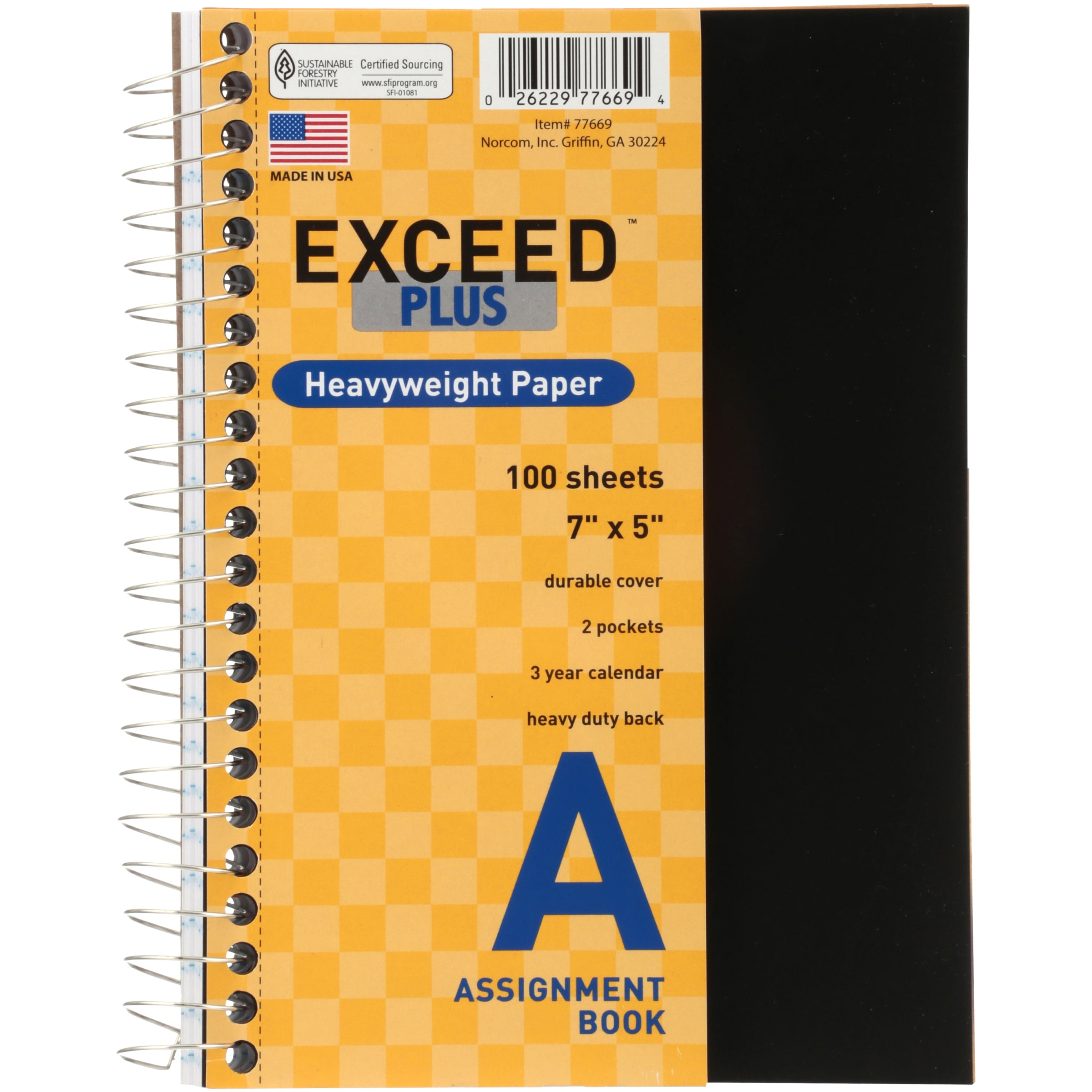 Exceed Plus™ Heavyweight Paper Assignment Book BrickSeek