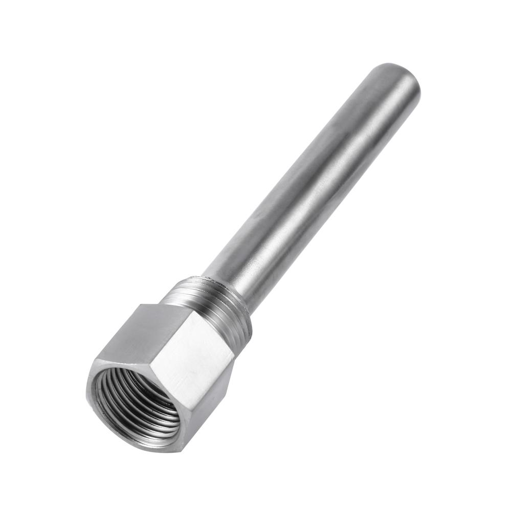 WALFRONT Stainless Steel Thermowell 1/2 NPT Threads for Temperature