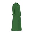thumbnail image 5 of GRACEART Women Clergy Cassock Robe for Church Cross Pastor Robes Priest Clerical Robe, 5 of 5