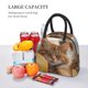 thumbnail image 5 of Balery Relaxing Cat With Orange Juice Bolsa de Almuerzo para Mujeres, Caja de Almuerzo, Bolsa de Almuerzo Pequeña Impermeable, Tote de Almuerzo Reutilizable con Gran Capacidad, 5 of 6
