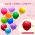 thumbnail image 2 of Kit de guirnaldas con forma de arco Baibaoxiang Rainbow, 120 unidades, 2 of 8