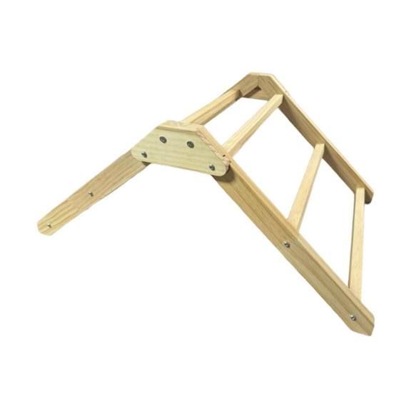 Serenable Chicken Perch Stand Wooden Roosting Stand Anti Slip Coop Supplies Outside for Backyard Poultry Enrichment for Macaw Birds Hen