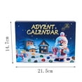 thumbnail image 3 of Calendario de Adviento navideño 2026 con fósiles de ágata cristalina natural, 24 piedras pulidas, incluyendo aventurina, citrina, cornalina y jaspe. Regalo educativo para niños. Juguete de cuenta, 3 of 8
