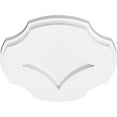 thumbnail image 2 of 10"OD x 3 1/2"C x 1"P Percival Architectural Grade PVC Contemporary Ceiling Medallion, 2 of 11