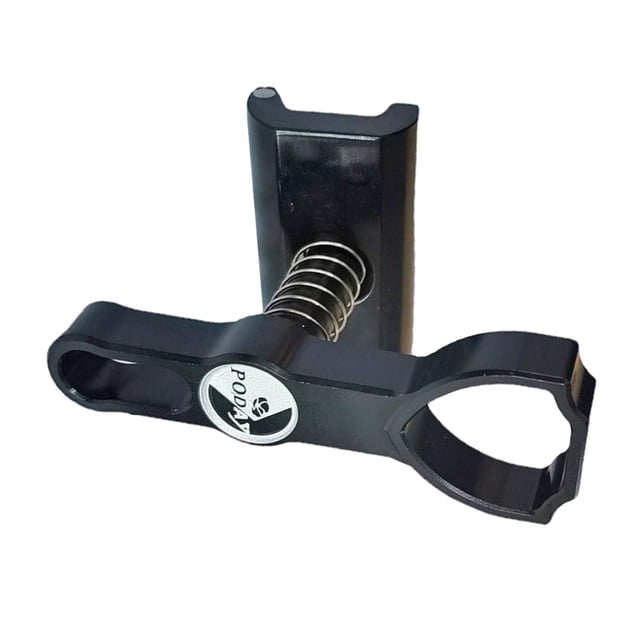 Placa de abrazadera de magnética para bicicleta plegable Placa Negro Sharpla Abrazadera de bisagra de bicicleta plegable