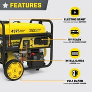 مولد محمول جاهز للاستخدام عن بعد لاسلكي بقوة 3500 واط من Champion Power Equipment مع CO Shield®