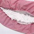thumbnail image 6 of TSSOE Women's Lace Tiered Ruffle Mini Skirt A Line Flared Elegant Short Cake Skirts Party Clubwear Red S/2, 6 of 7