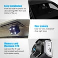 thumbnail image 5 of TASHHAR Car Dash Cam 3-Lens 1080P HD DVR Front/Rear/Inside Video Camera Driving Recorder Night Vision G-Sensor, Motion Detection, 5 of 10