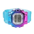 thumbnail image 2 of Reloj electrónico, reloj electrónico de color degradado, relojes de pulsera deportivos impermeables, reloj informal, valor excepcional, 2 of 8