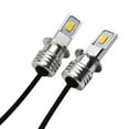 thumbnail image 2 of Super Bright H3 CSP LED Fog Light Bulbs Conversion Kit 80W 2000LM 3000K Yellow, 2 of 6