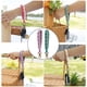 thumbnail image 5 of 2 piezas de llavero de cuerda de algodón tejido a mano, pulsera hecha a mano con flores y margaritas, accesorios para llaves de coche, colgante, 5 of 5
