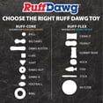thumbnail image 3 of Ruff Dawg Indestructible Dog Ball XL 3.5” Orange – Heavy-Duty Rubber Fetch Toy for Aggressive Chewers – Extreme Bounce, Floats, BPA & Latex Free – Made in USA, 3 of 7