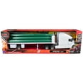 thumbnail image 3 of Volvo VN-780 Truck with Flatbed Trailer and Long Pipes White "Long Haul Truckers" Series 1/32 Diecast Model by New Ray, 3 of 6