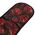 thumbnail image 2 of Dailycode Double Sided Oven Mitt with Loop Heat Resistant Kitchen Long Potholders 7" x 35" Beautiful Rose, 2 of 6