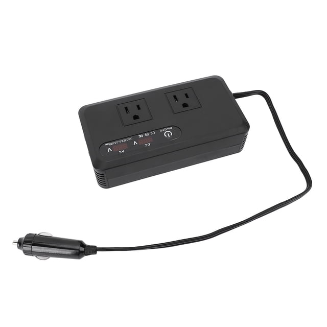 Car Power Inverter, 12V DC To AC 200W Vehicles Power Inverter for Electrical Appliances
