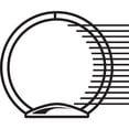 thumbnail image 4 of Business Source, BSN09985, Round Ring Standard View Binders, 1 / Each, White, 4 of 6