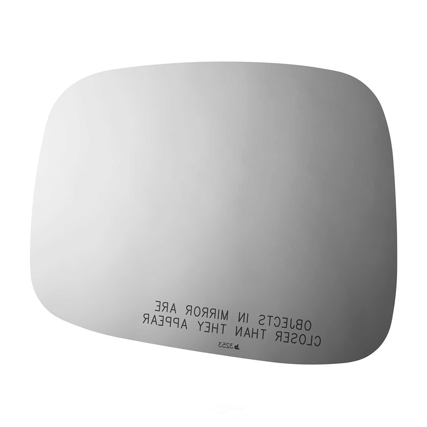 Burco Side View Mirror Replacement Glass - Clear Glass - 3253