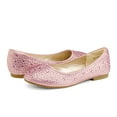 thumbnail image 3 of Dream Pairs Girls’ Slip-On Ballerina Flats for Weddings & Parties, 3 of 5