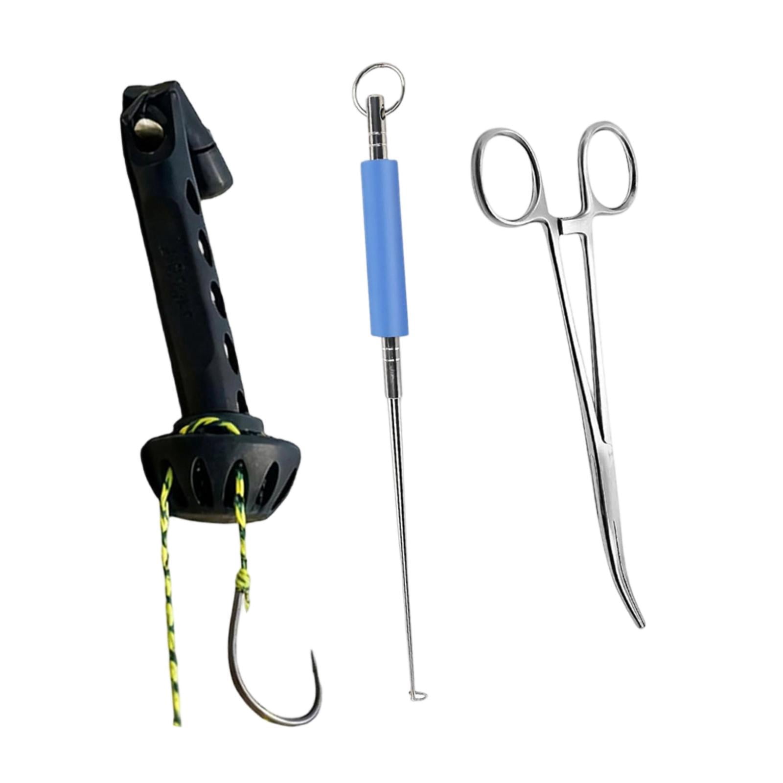 harayaa Outdoor Fishing Tools Kit, Fish Hook Remover Tool, Practical, Gear Durability, Sturdy Efficient, Hook Remover Stainless Steel