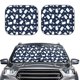 thumbnail image 2 of Balery Swan Parasol para parabrisas de coche de 2 piezas | Parasol plegable para parabrisas delantero de coche para la mayoría de sedanes-Small, 2 of 6