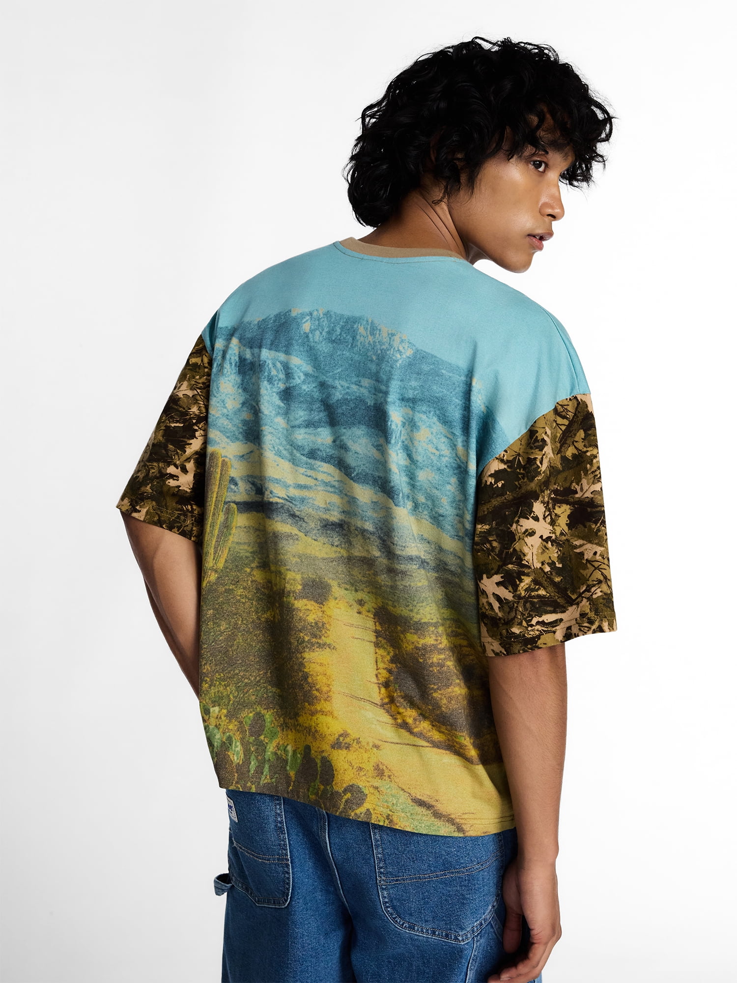 Kacey Lee Men's and Big Men's Space Cowboy Graphic Tee, Sizes S-2XL