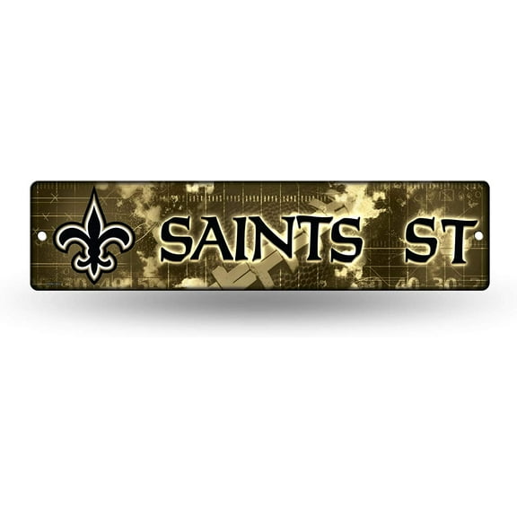 Saints Plastic Street Sign