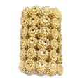 thumbnail image 1 of Cinta de Envoltura de Malla Zulema 10 YD 1 Rollo 6 Fila Diamante de Oro, 1 of 8