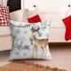 thumbnail image 4 of Almohada Navideña con Borde Hot6sl para Decoración Del Hogar Funda de Almohada, 4 of 5