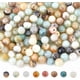 thumbnail image 1 of 150 cuentas de amazonita de 6 mm, piedras preciosas de amazonita, cuentas naturales redondas de piedra natural para hacer joyas, pulseras y collares. Agujero: 1 mm., 1 of 6