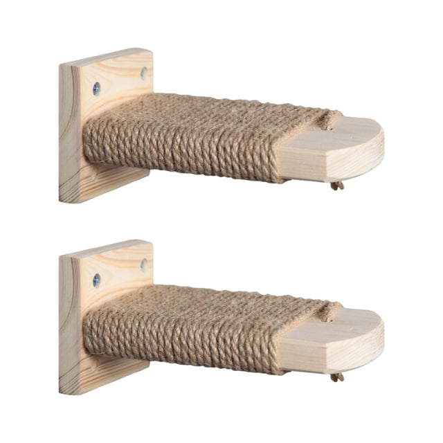 Cat Wall Mounted Furniture Set Cat Climbing Shelf Cat Scratching Post Hammo GXK S3C0