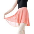 thumbnail image 6 of Ballet Wrap Skirt Women Chiffon Short Semi Sheer Dance Skirts with Tie Waist, 6 of 6